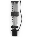 Dual Linear Rail Guide Ballscrew SFU1605 Kit With Square Rails And NEMA23 Stepper Motor 200mm Stroke, top view