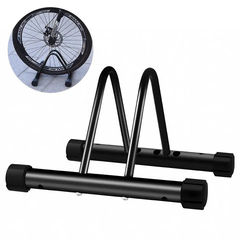 Beefy Heavy Duty Bicycle Parking Stand Floor And Wall Mounted Rack For Mountain Road And Kids Bikes with non-slip base