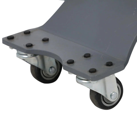 Close-up of Apollo Full Electric Tugger Walkie Tractor wheel assembly designed for durability and ease of movement.