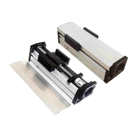 CNC Milling Linear Guide Actuator 70Mm Wide Xyz Shaft Fully Enclosed Sliding Table with smooth dust cover.