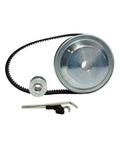 Timing Belt Pulley Kit For 3M System with durable aluminum 50 tooth large pulley, 25 tooth small pulley, and belt