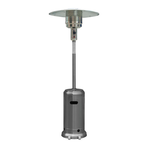 33 Inch Aluminum Patio Heater Reflector Shield For Propane Outdoor Heaters With Three Hole Mount Replacement Parts Center Panel And Outer Panels Stainless Steel Finish 32 Inch Assembled Diameter on heater