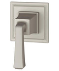 Town Square S Diverter Shower Valve Trim With Brushed Nickel Finish Metal Escutcheon And Handle No Fuss Fit For R422 And R433
