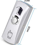 Rugged Weatherproof Metal Keypad Reader For Four Doors Access Control Kit Outdoor With Magnetic Lock And 110V Power Box