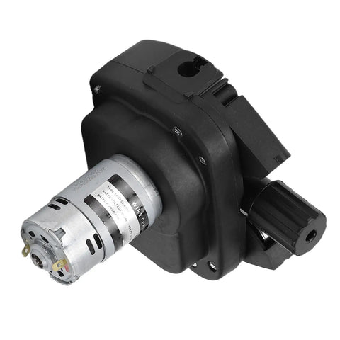 Four Roll Wire Feed System For MIG Welders With Precision Clamping And Smooth No Jam Wire Feeding For 0.8 To 1.0 Mm Solid Flux Cored Wire, 40W, 1.5A, 2 To 18 M Per Min., black ABS and metal motor unit