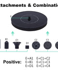 Floating Solar Fountain For Bird Bath And Outdoor Ponds, Sun Powered Water Pump With Attachments For Garden Use.