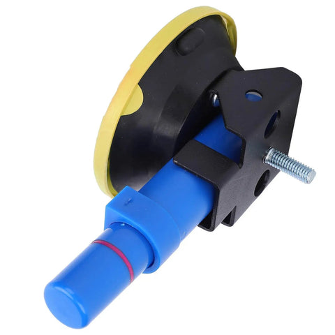 3 Inch Hand Pump Vacuum Cup Dent Repair Tool With Heavy Duty Suction Cups DIY Ready Easy To Use Portable Industrial Grade Body Repair For Cars Trucks Boats And Appliances, blue handle close-up