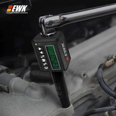 Half Inch Drive Digital Torque Adapter For 12.5 To 250 Foot Pounds With LED Display And Buzzer Alert on ratchet tool