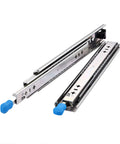 Full Extension Drawer Slides With Lock Ball Bearing Rails, Stainless Steel Beefy Heavy Duty Runners, 300 mm