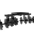 54 Inch Universal Disc Plow For ATV UTV Harrow Garden Tractor Attachment With 2 Inch Receiver Powder Coated Steel Built Tough