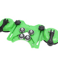 Professional Tile Hole Saw Kit With Dual Suction Cup Guide Jig And Sixteen Dry Wet Drill Bits From 6 To 50 Mm For Ceramic Tile Glass Granite Marble Drilling Like A Boss green dual suction guide jig with 4 drill bits
