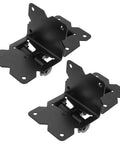 Rock Solid Heavy Duty Gate Hinges For Wood Or Pool Gates Built Tough From Rust Proof Stainless Steel with smooth rolling action.