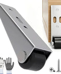 Heavy Duty Vertical Track Roller Wheel Kicks Door Drag Dead Silent Replacement Pulley For Closet Cabinet Wardrobe Doors close-up view