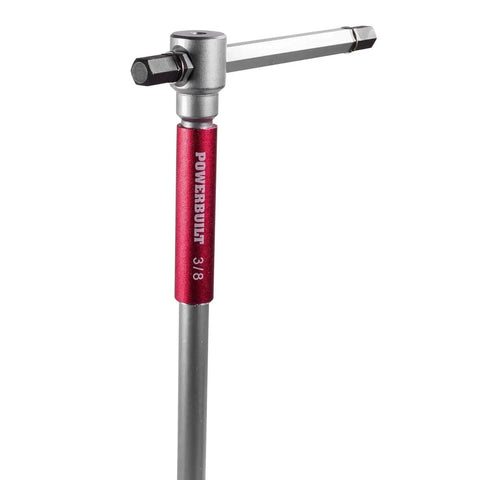 Single tool from 8-Piece SAE T-Handle Hex Allen Key Set With Speed Sleeves For Fast Spin Action, Sliding Top Handle For T Or L Shape, Long Shafts.