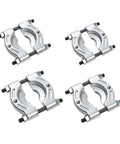 Set of four Bearing Splitter And Separator Accessory For Automotive Maintenance Pro Grade Heavy Duty Alloy Steel Angled Edges