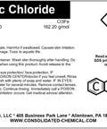 Label for Ferric Chloride PCB Etchant 100ml Bottle For Precise Copper Etching On Circuit Boards, Industrial Grade Etching Solution.