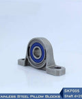 High Quality Stainless Steel Pillow Block Bearing Housing SKP005 25mm Shaft M8 Bolts with mounted bearing
