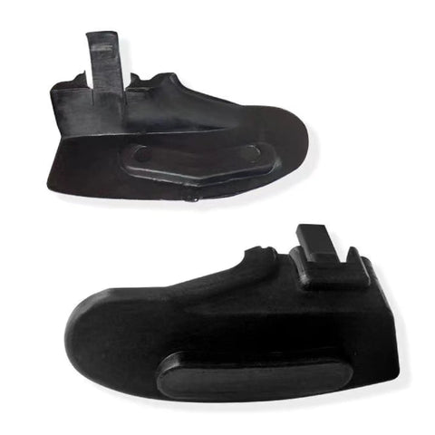 Heavy Duty Tire Changer Plastic Inserts Kit For Duck Head Mounts, Wheel Rim Edge Protector, shown in front view