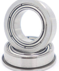 Beefy Flanged Ball Bearings FR1810ZZ 7.939 by 12.7 by 3.967 mm 10 Pack For RC Cars And Model Builds Inch Size Bearings Fits Lynx Super Speedway Front Axle 3 To 16 And Corally Pro 10 1 To 12, two shielded bearings stacked