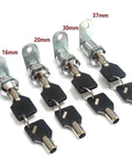 Tubular Cam Lock Set For Drawers Mailboxes Tool Boxes And Diy Furniture Includes Lock Two Keys And Hook For Easy Install