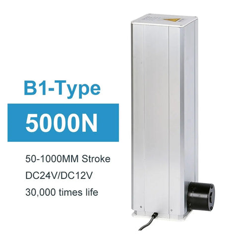 Heavy Duty Electric Linear Actuator With DC Twelve Volts And 1000 mm Stroke Delivers Buttery Smooth Lifting Motion with built-in limit switches.