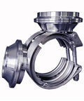 2.5 To 3 Inch Exhaust V Band Adapter Reducer Coupler Stainless Steel 3 To 2.5 Inch Header Collector Reducer Transition Reducing V