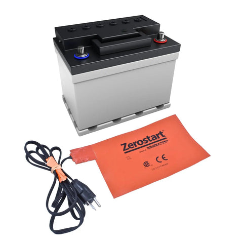 Keep Your Ride Hot And Ready To Roll With This Sweet Silicone Battery Pad Warmer Built To Blast Through Freezing Cold And Save Your Starter Featuring 120 Volt 60 Watt Acid Resistant Heating Mat with battery and heating pad