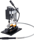 Portable Benchtop Drill Press With Rotating Flexible Shaft For DIY Wood Metal Plastic Projects Plus Drill Bit Clamp And B10 Chuck A Handy All In One Tool For Drilling Polishing Grinding And Light Milling At Home