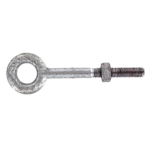 Heavy Duty Three Quarters Inch Eye Bolt, 12 Inch Galvanized Steel for Lifting, Rigging, and Anchoring, 7200 Lbs Working Load Limit