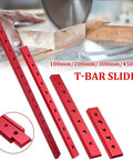 Pro Grade Aluminum T Track Slider For Woodworking Miter Jig With Table Saw Sled T Bar Slot Guide DIY Wood Jig Fixture