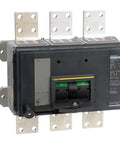 Heavy Duty Molded Case Circuit Breaker 600 Volt 1600 Amp Rock Solid Cam Switch with beefy metal bezel and smooth black handle.