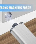 Magnetic Touch Latches for Cabinets and Closets, Stainless Steel Bouncer Catch demonstrating strong magnetic force