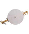 Heavy Duty Aluminum Cam Lock Fitting 4 Inch Part DC With Dust Cap Brass Handle Cam And Groove Hose Connector For Pro Grade Fluid Transfer