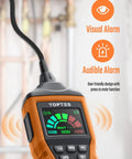 Straightup Solid Natural Gas Detector Featuring 17 Inch Flexible Gooseneck Probe with visual and audible alarm for gas leaks.