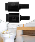 Hydraulic Soft Close Toilet Seat Dampers 2 Pack Emiif Rotary Torque Dampers For Slow Close Lids Left And Right Options