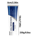 All In One Drywall Patch Kit With Scraper For Cracks And Holes Quick Fix For Home Walls And Apartments 8.8oz tube