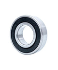 Straight Up Front Load Washer Tub Bearing And Seal Kit Replacement For LG Kenmore 4036ER2003A 1267488 close-up of stainless steel washer bearing.
