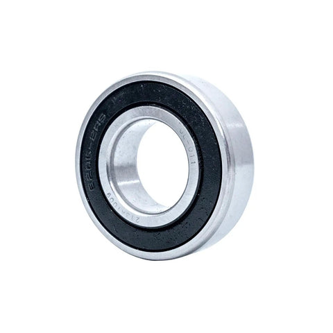 Straight Up Front Load Washer Tub Bearing And Seal Kit Replacement For LG Kenmore 4036ER2003A 1267488 close-up of stainless steel washer bearing.