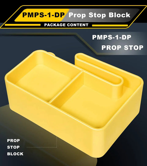 Universal Propeller Stop Block For Boats And Outboards High Visibility Yellow Prop Stop For All Stern Drives And Outboard Engines Compatible With Mercury Mercruiser Yamaha Evinrude Johnson Volvo Cobra And More Heavy Duty Marine Prop Stop