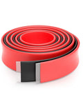 Three Quarters Inch Heat Shrink Tubing Roll Set, 8 Ft Total Length, Marine Grade Adhesive Lined, Red Roll Coiled
