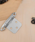 Heavy Duty Self Closing Cabinet Hinges Made Of Rustproof Iron With Easy Installation For Kitchen Cabinets And Furniture Doors 4 Pack
