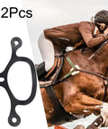 Spur Straps For Horse Riding Boots Easy To Use Rubber Tie Down Straps Keeps Spurs In Place, shown with rider and horse in action