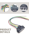 Drop In Throttle Body Wiring Harness Plug 6 Pin TPS Sensor Pigtail Replacement Adapter Easy Install For OEM 90980 11858