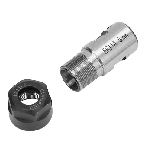 Pro Grade ER11 Collet Set Seven Sizes From 1mm To 7mm With Spring Collets Includes 5mm Shaft Holder And Milling Extension Rod
