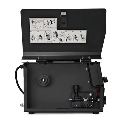 Open view of control panel inside Powerful 250A MIG MMA TIG Gasless Welder 3 In 1 220V Welding Machine With Intelligent Adjustment IGBT Inverter.