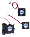 Three Fan Setup For Sidewinder X3 Plus Pro 2510/4020 Blower Fans Backup Cooling Kit, Quiet Fast Airflow Upgrade, High Temp Tolerant, Easy Install, 3D Printer Enhancement For Reliable Silent Cooling. Three-fan 3D printer cooling kit with wiring and mounts