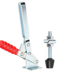 Toggle Clamp Arrow Storage Case Fixture Clip For Woodworking And Welding, Heavy Duty Iron Plastic Clamping Tool, side view