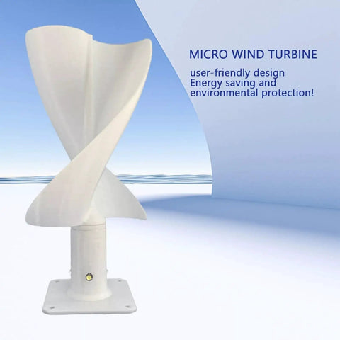 Wind Turbine STEM Learning Kit Hands On For Classroom And Home Use Eco Friendly Material Turbine Generator With 5 To 12V Breeze Power Low Noise DIY Renewable Energy Project LED Lighting High Speed Rotor Science Experiment, micro wind turbine