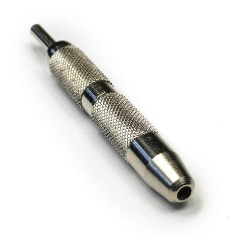 General Tools 806 Jiffy Centering Punch, silver knurled steel body