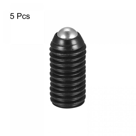 5 Pack Ball Point Set Screws M10 X 20mm high carbon steel spring loaded ball plunger hex socket grub screw for precise positioning